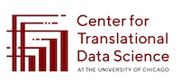 logo for the Center for Translational Data Science of the University of Chicago